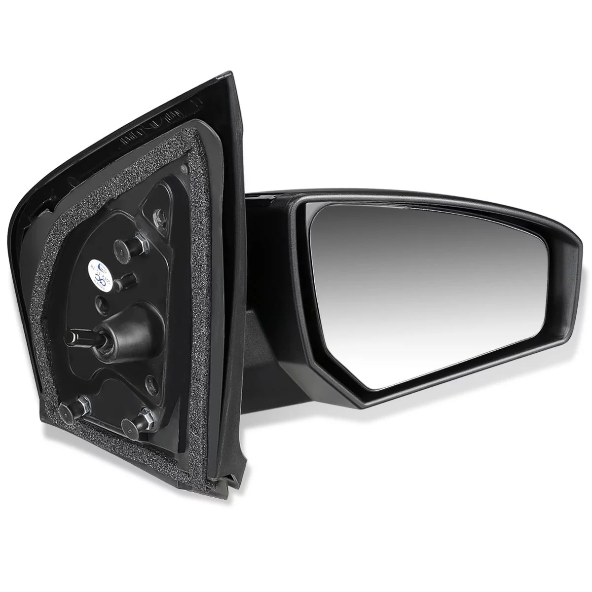 DNA Motoring OEM-MR-NI1321166 For 2007 to 2012 Nissan Sentra OE Style Manual Passenger / Right Side View Door Mirror 96301ET00E 08 09 10 11