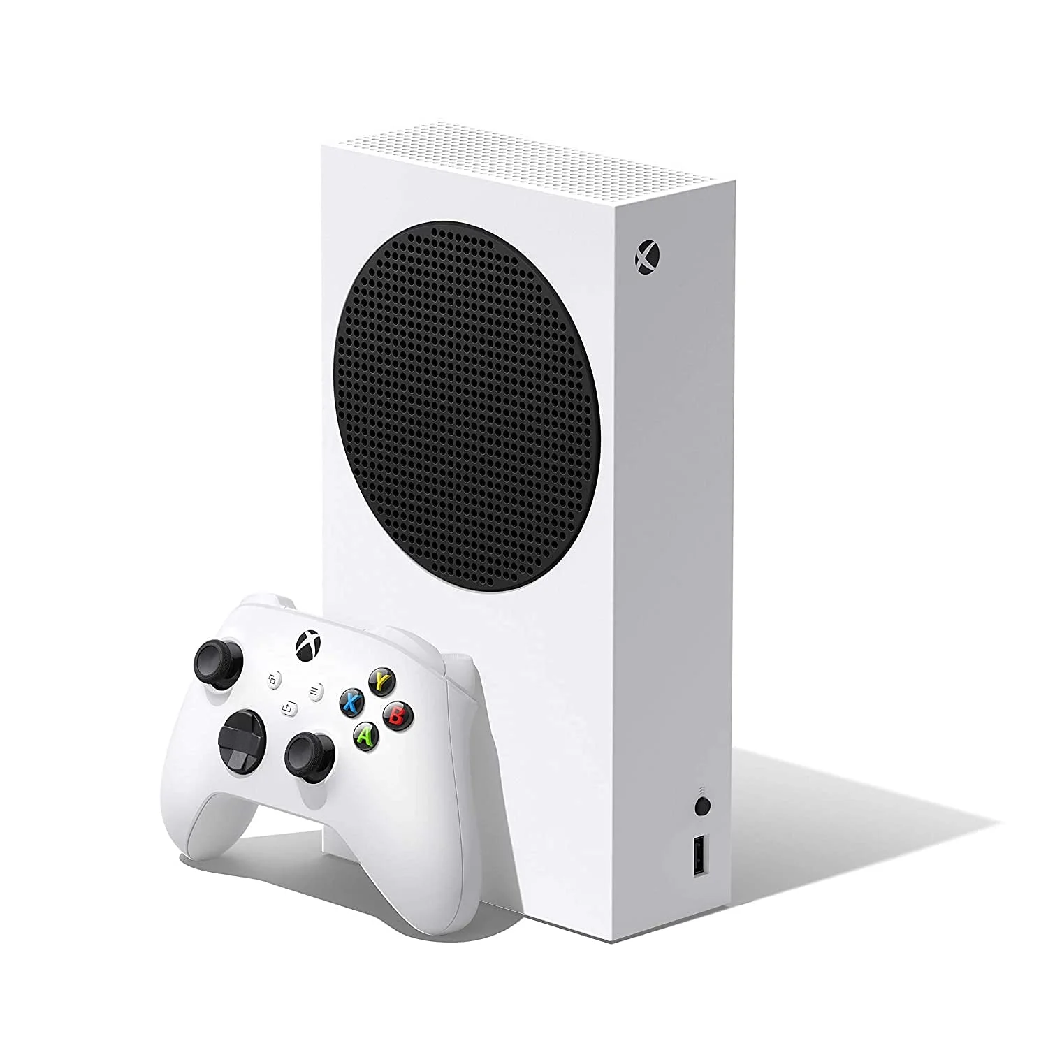 Microsoft Xbox Series S 512GB All-Digital (Disc-Free Gaming), Extra Red Wireless Controller – Holiday Console with Mazepoly Accessories