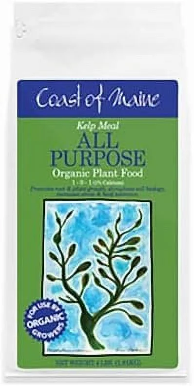 KM6000 Kelp Meal All Purpose Organic Plant Food 1-0-1, 4 Lbs. - Quantity 1