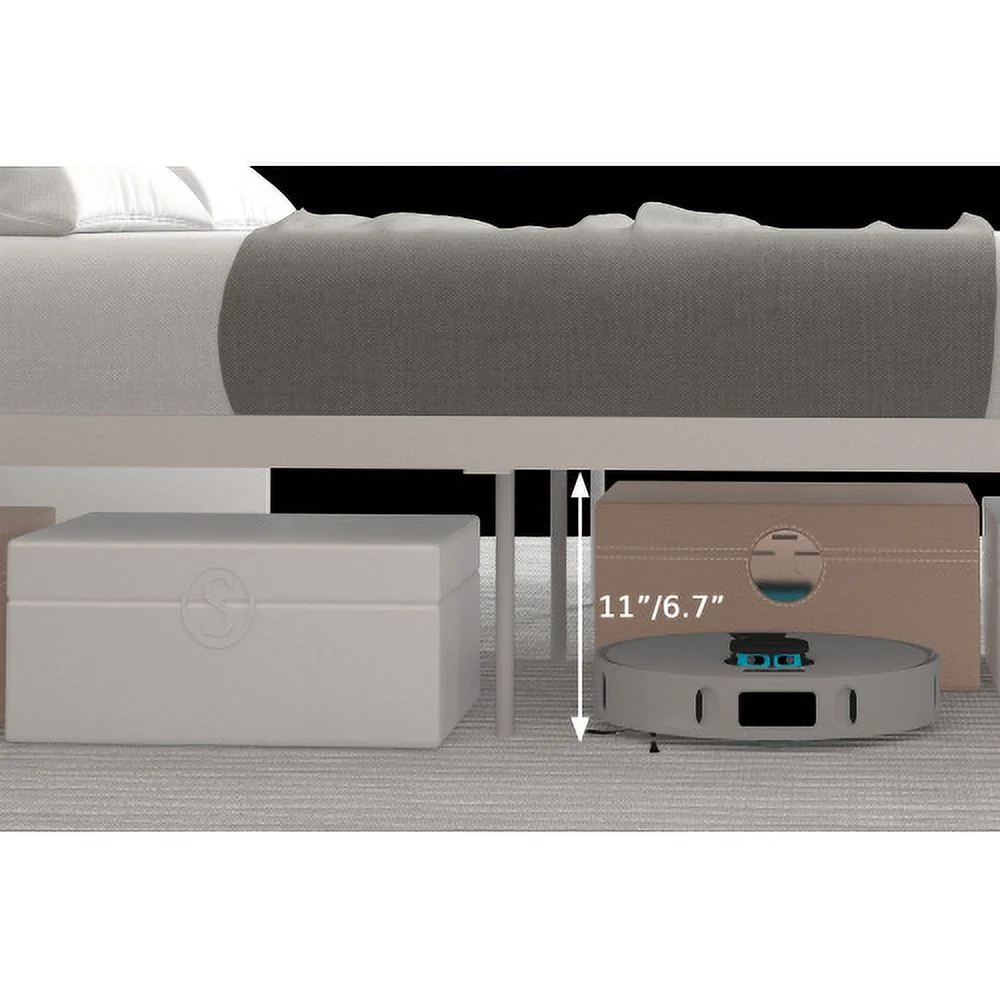 Ola Metal Bed, White with Gold Details, Full