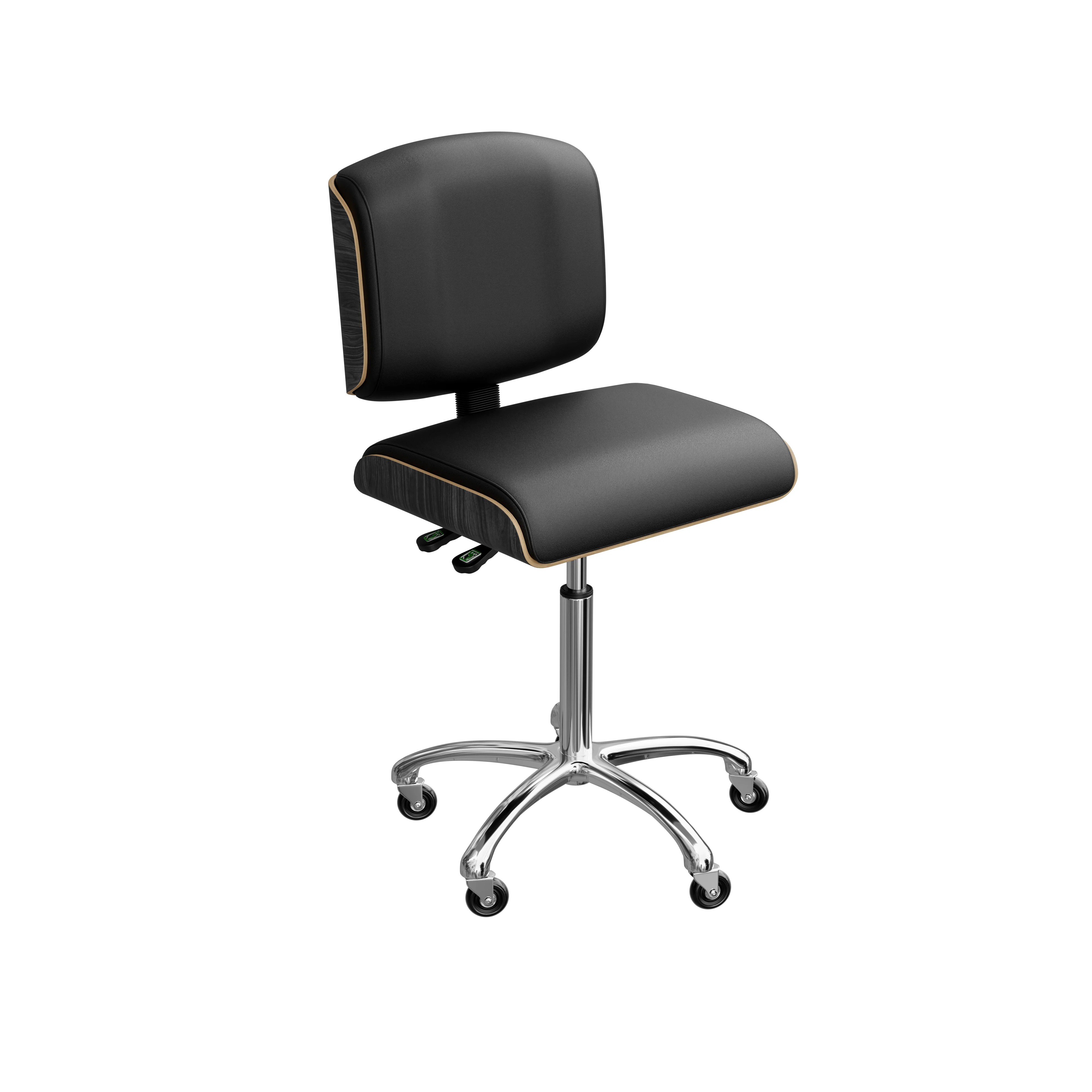 Spa Numa BENTLEY Luxury Beauty Esthetician Stool - 1071 - Black