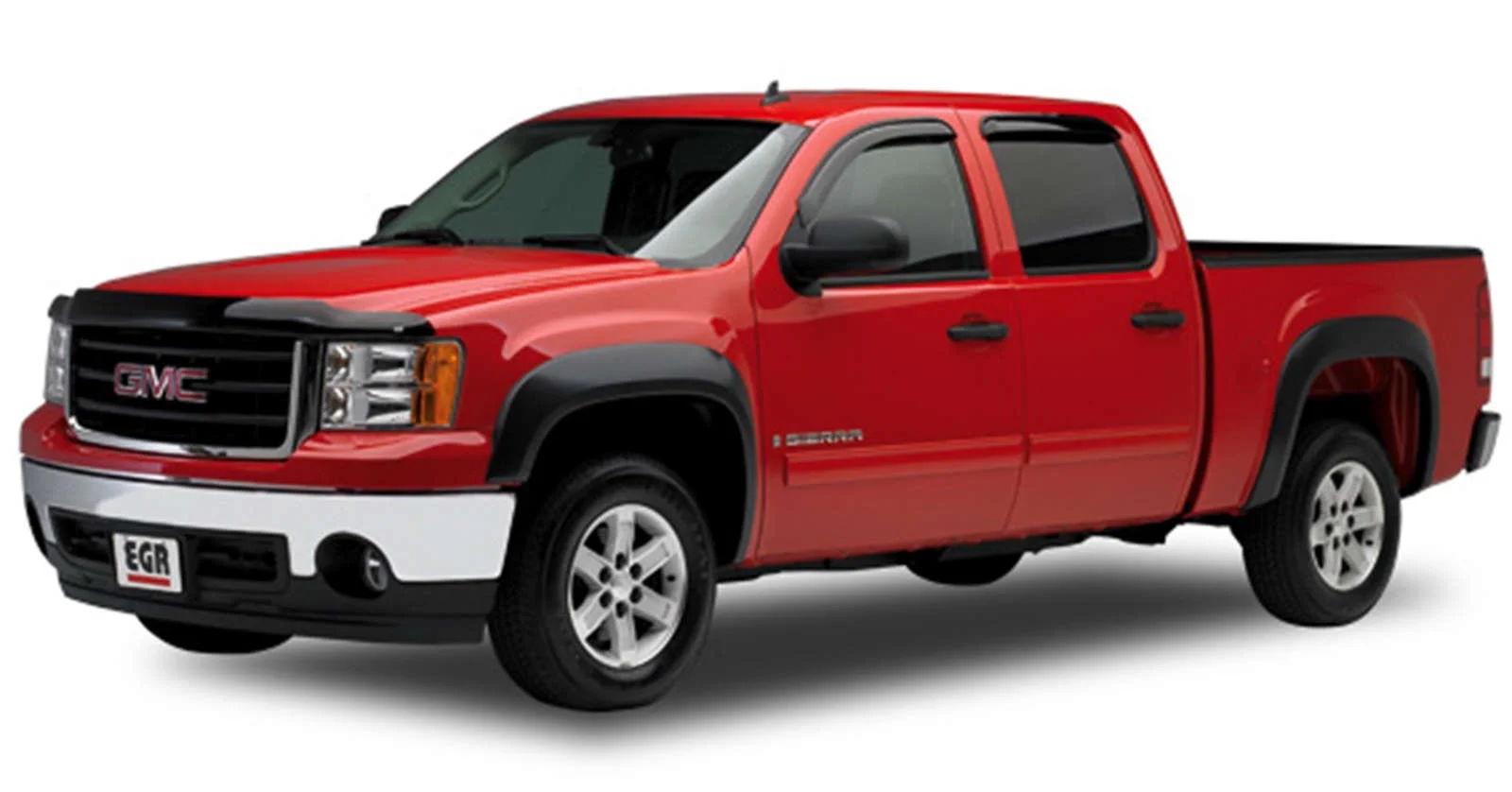 EGR 2007-2013 Fits GMC Sierra 1500 Crew Cab Extended Cab Standard Cab Pickup 2 4 Door Set Of 4 Rugged Fender Flares 751414