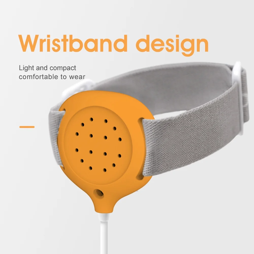 Dcenta Baby Bedwetting Alarm, LED Indicator Light, Vibration & Sound, Ideal for Potty Training