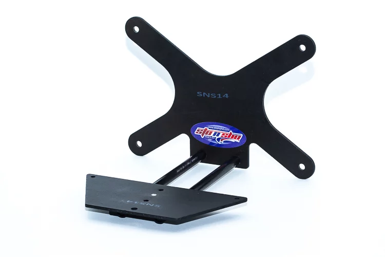 STO N SHO Front License Plate Bracket Compatible with 2013-2014 Ford Roush Mustang (SNS14)