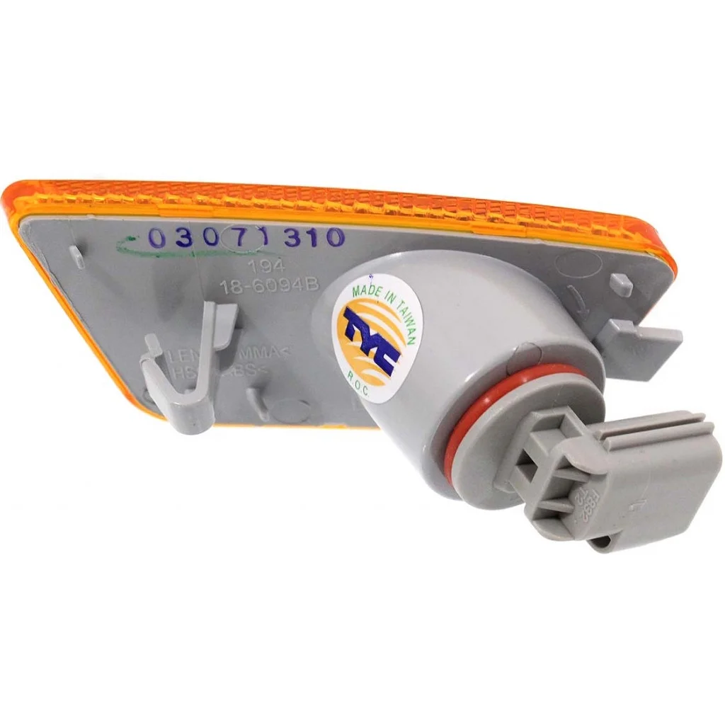 For 2011 2012 2013 2014 2015 Chevy Cruze Pair Driver and Passenger Side Turn Signal/Side Marker Light With Bulbs DOT Certified Included GM2550198 GM2551198 - Replaces 95186926 95186927 ;