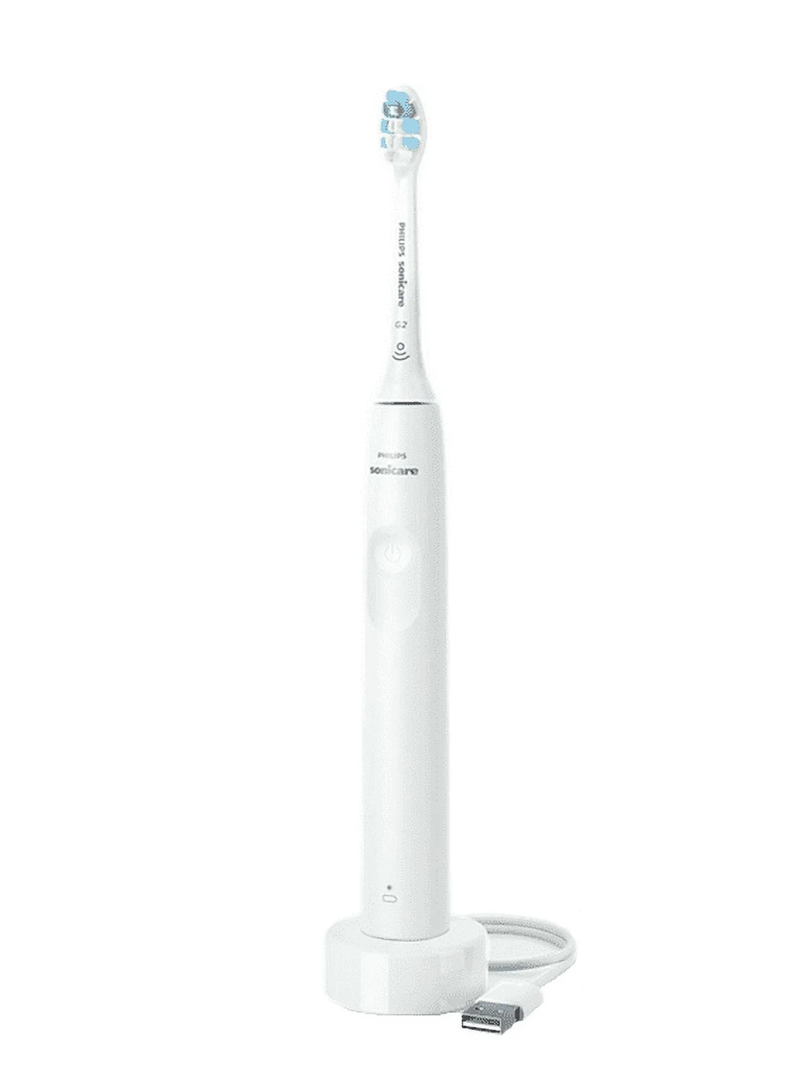 Philips Sonicare 2300 Series Sonic Electric Toothbrush White G2 Optimal Gum Care Brush Heads