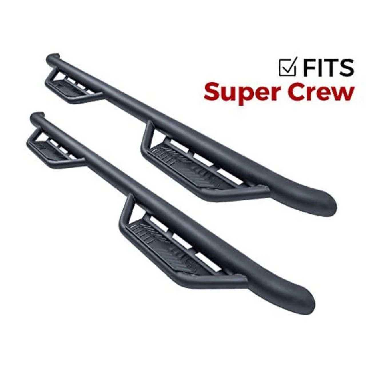 Havoc by RealTruck HPG-001012 HS2 Black Hoop Nerf Bar Truck Steps (Compatible with Only 2009-2014 Ford F150 SuperCrew)