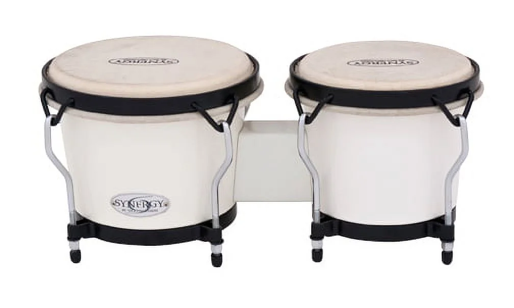Toca 2100SW Synergy Synthetic Bongos, White
