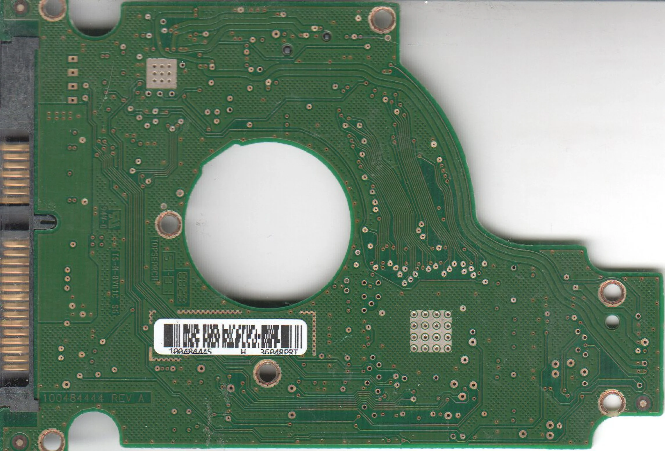 ST9250827AS, 9DG134-188, 3.AAA, 100484445 H, Seagate SATA 2.5 PCB