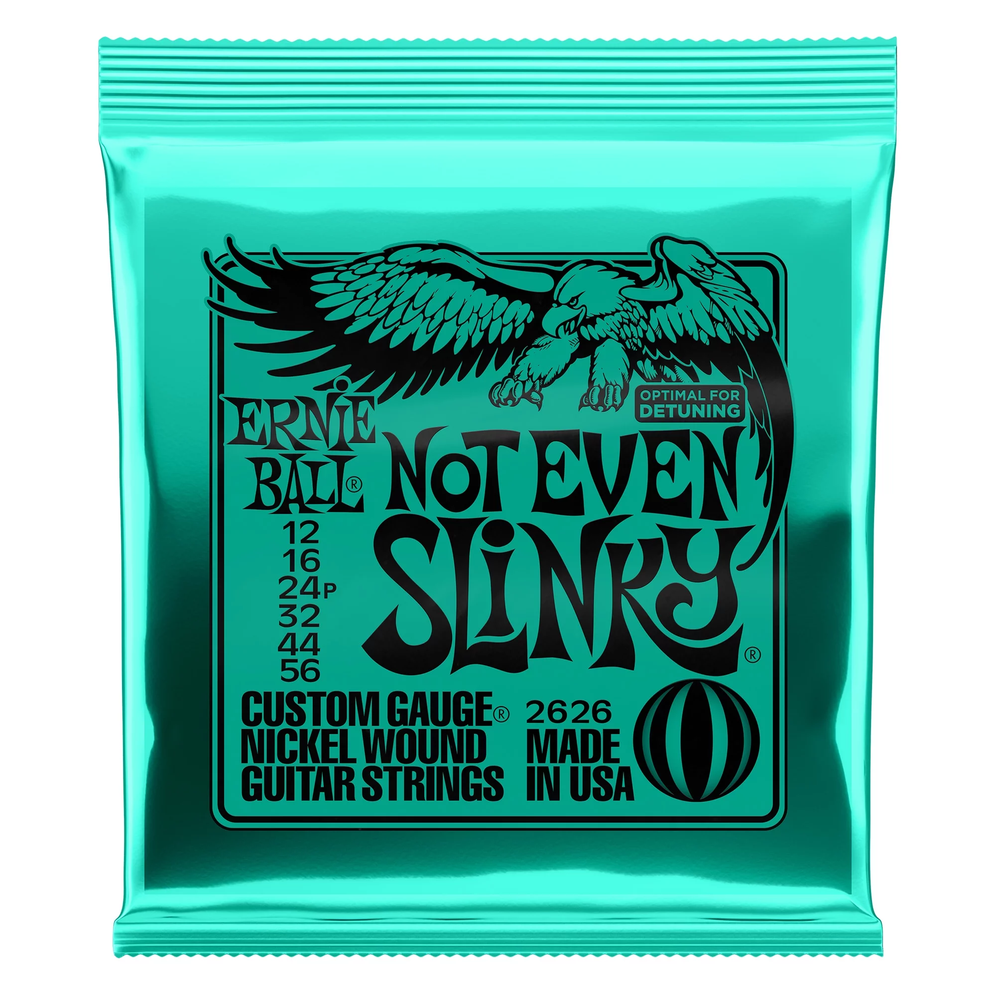 5 PACK Ernie Ball 2626 ll Not Even Slinky Electric Strings