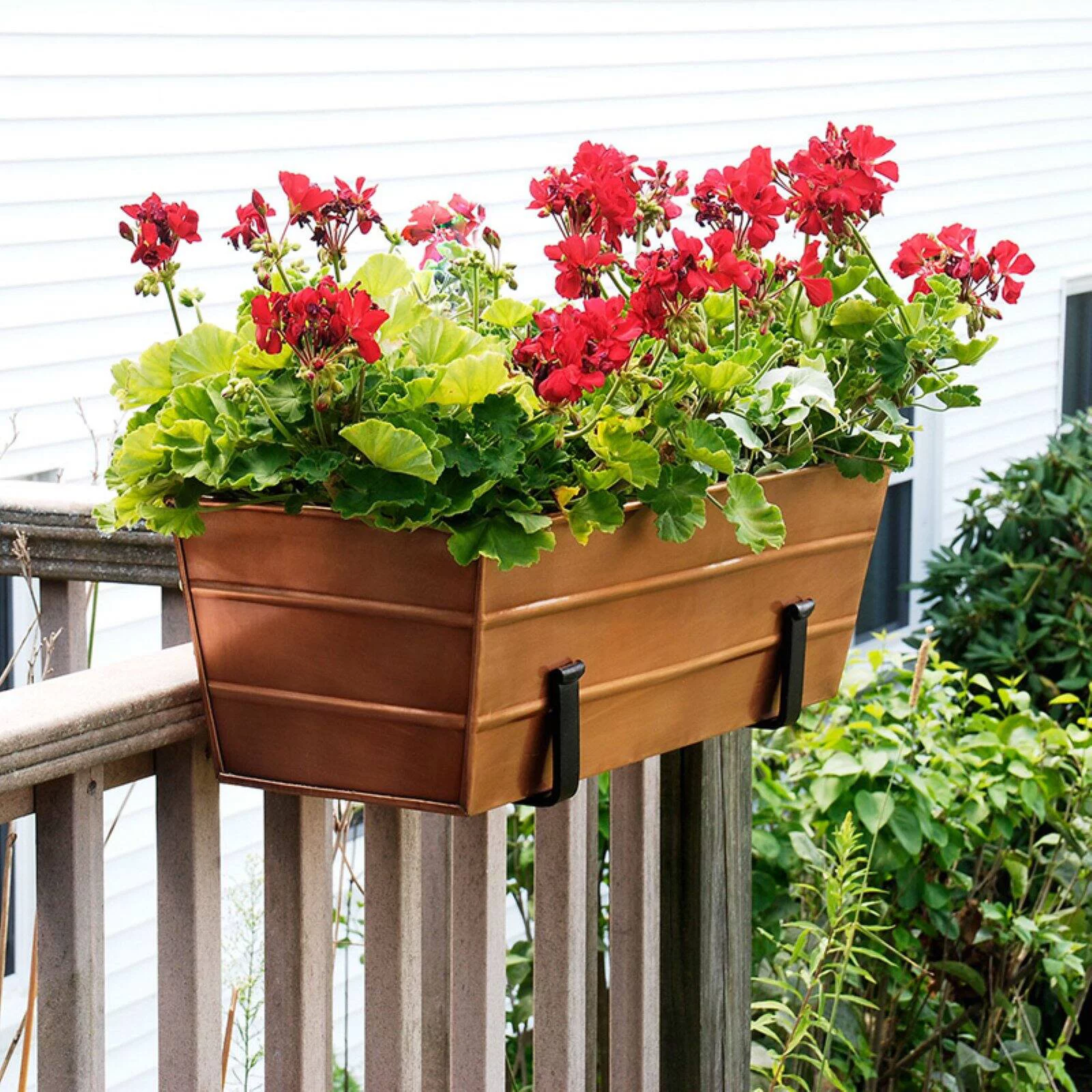 Achla Designs Copper Plated Window Box