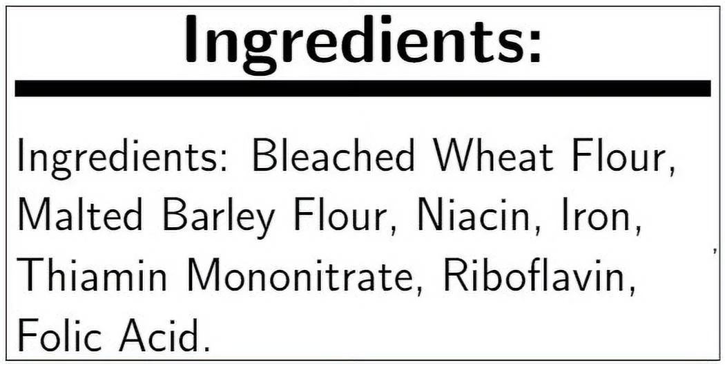 Wondra Bleached Enriched Malted Quick Mixing Instant Flour, 50 Pound.