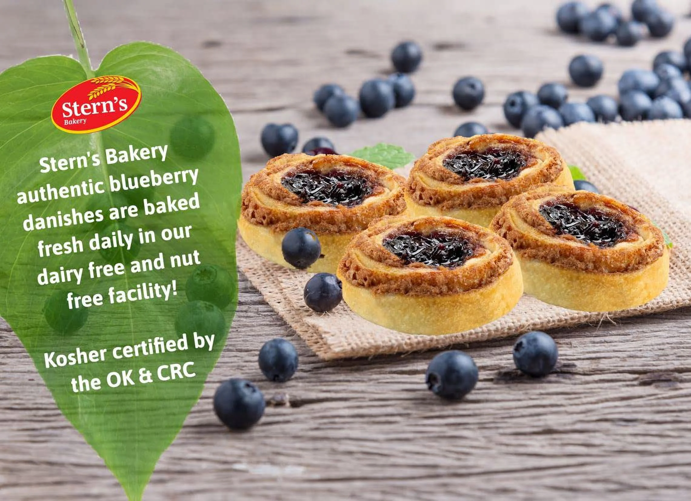 gourmet holiday gift box: blueberry u0026 cinnamon pastries