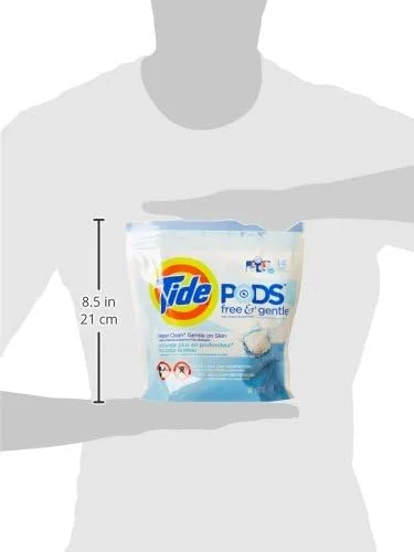 Tide Pods Light Laundry Detergent Pacs, Ocean Mist, 31 units