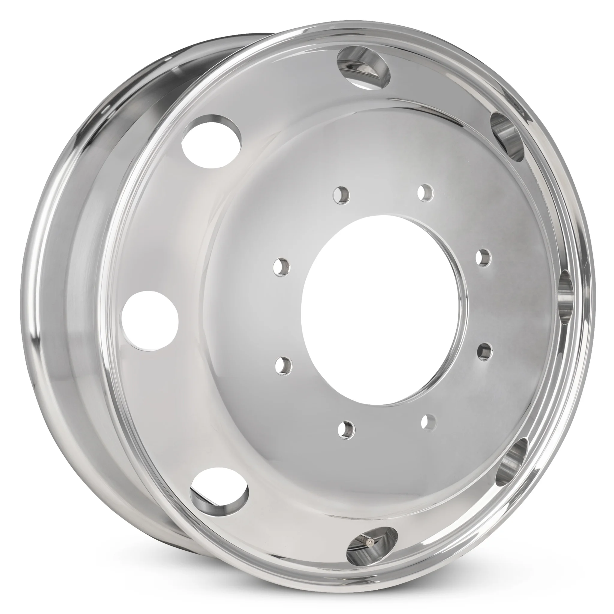 For 2002-2003 Ford E550SD 19.5 Inch Polished Silver Rim - OE Direct Replacement - Road Ready Car Wheel