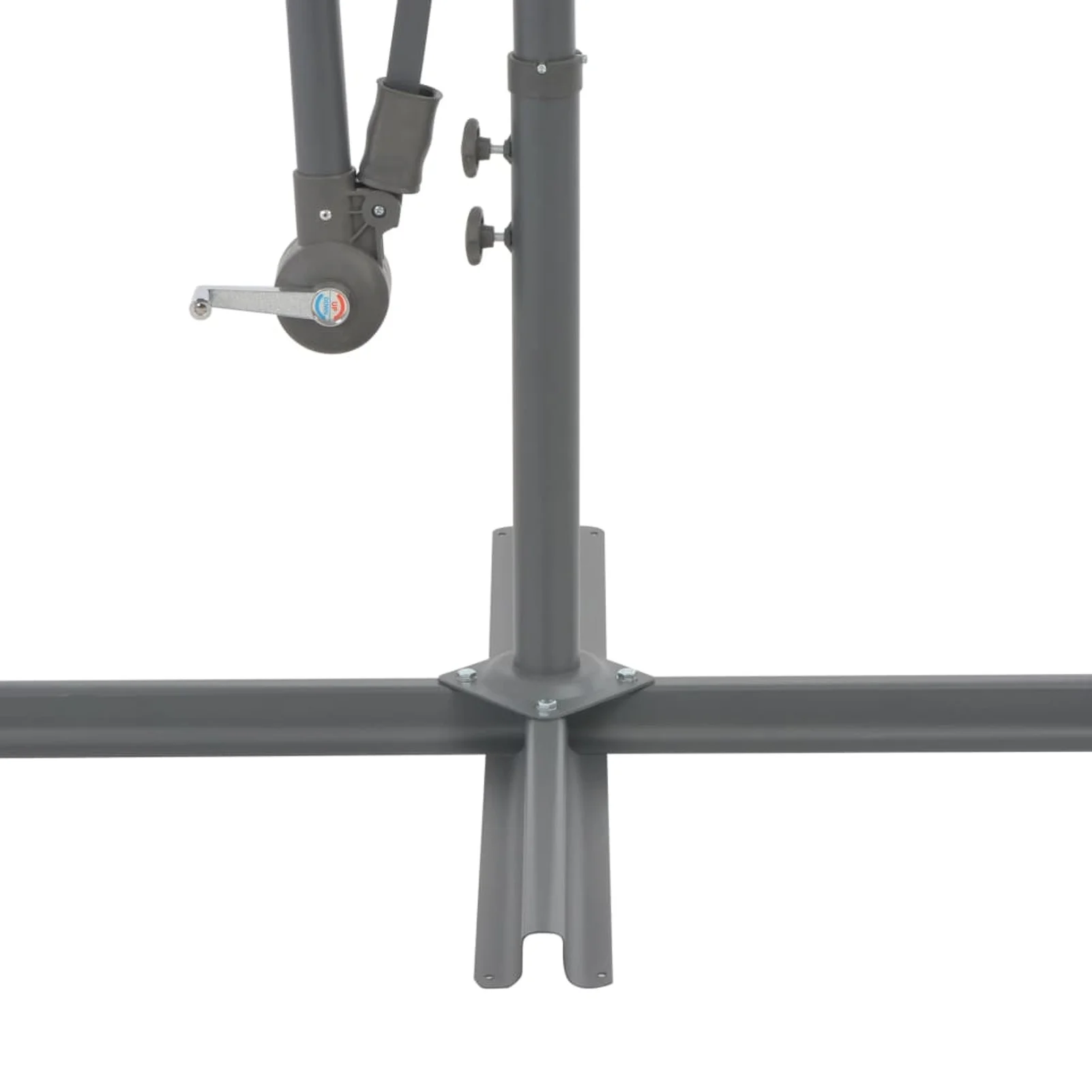 Cantilever Umbrella with and Steel Pole 118.1