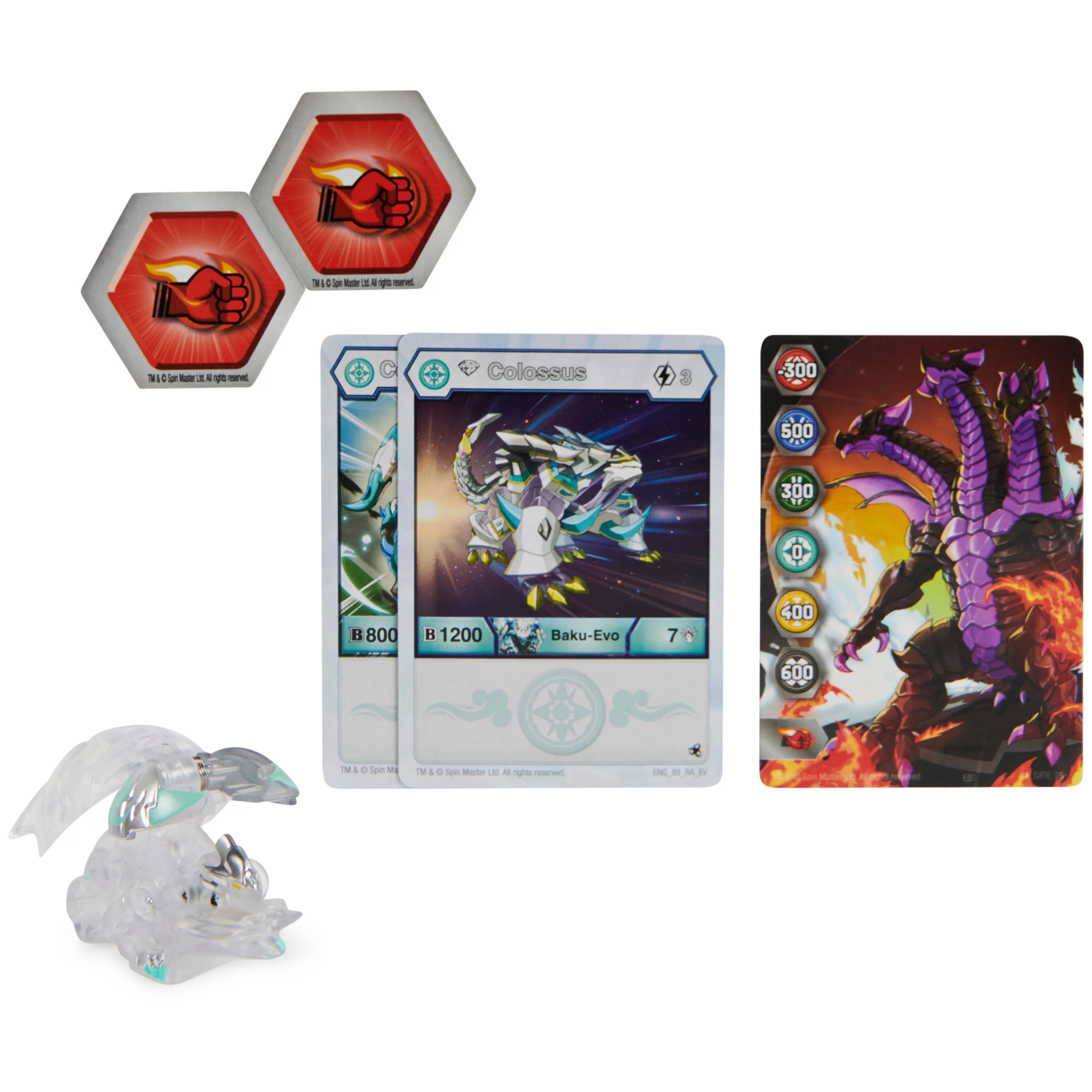 Bakugan Evolutions, Colossus Bakugan and Trading Card