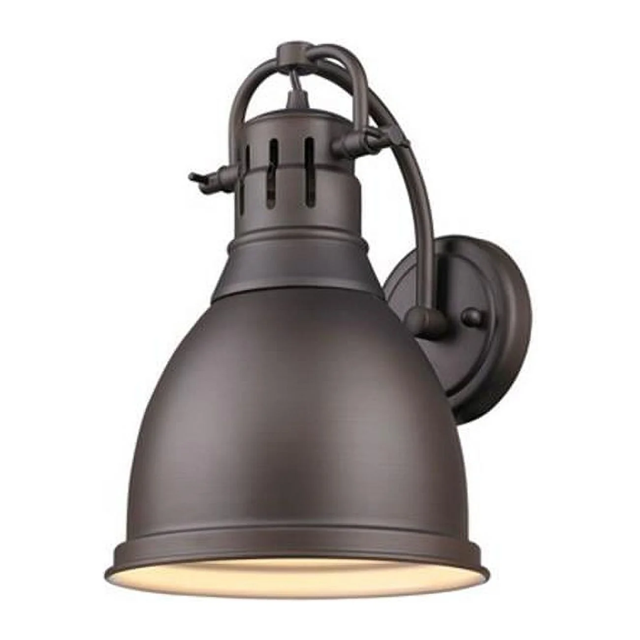 Duncan 1 Light Wall Sconce in Rubbed Bronze with Rubbed Bronze Shade