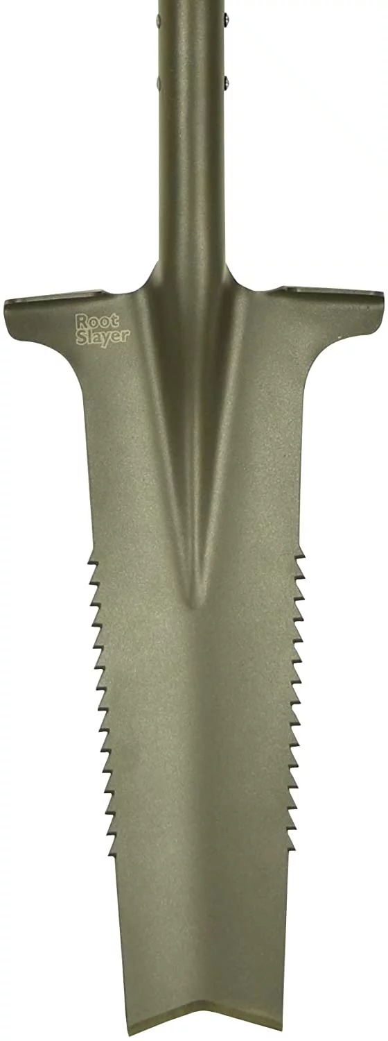 Radius Garden 22811 Root Slayer Drain Spade, Red