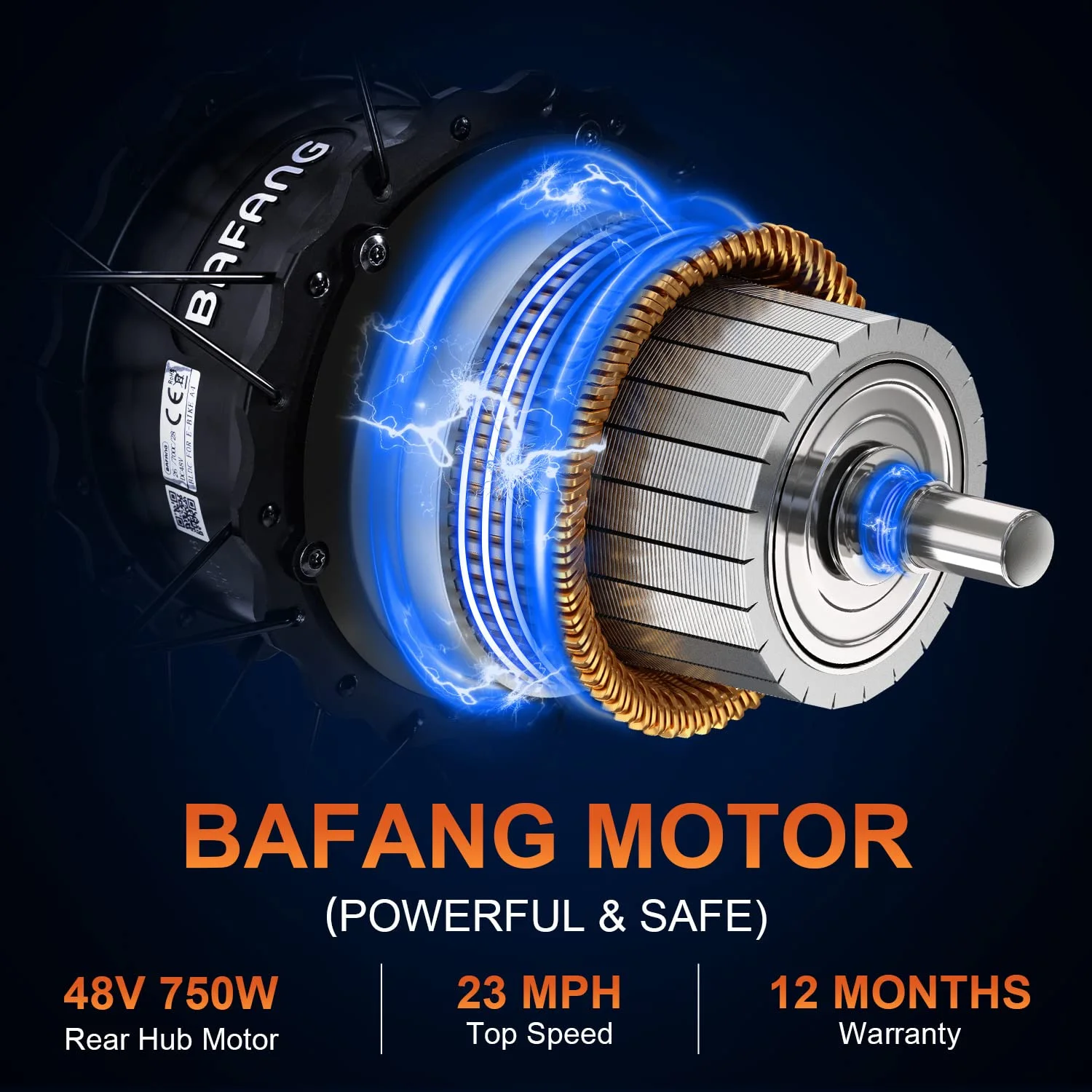 Addmotor Moped-Style Electric Bike, 20