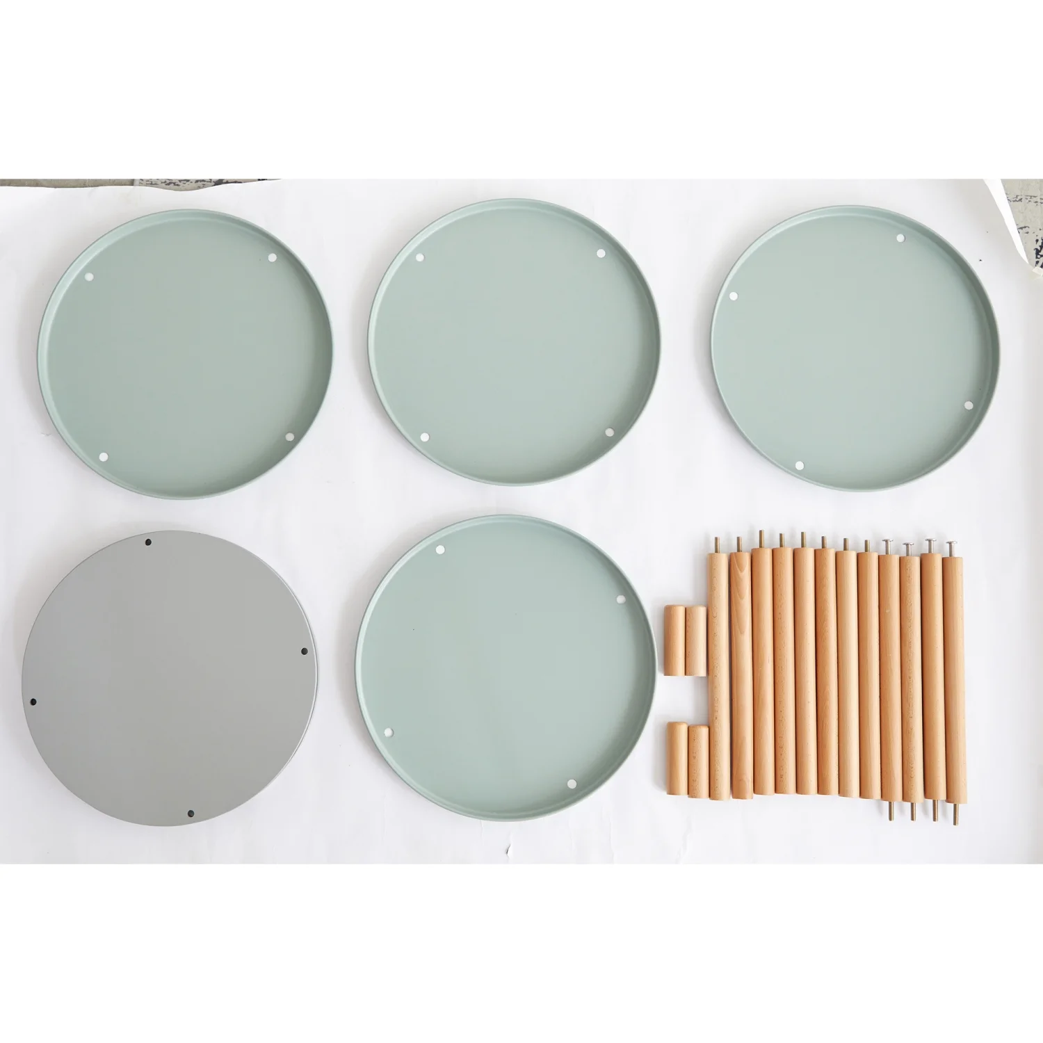 DremFaryoyo   ° Rotating Bookshelf  4 Tier Bookcase w/ Large-Capacity  Space  Multifunctional  Rack  Compact Design  Standing   Room  Bedroom  Study Room  Kitchen