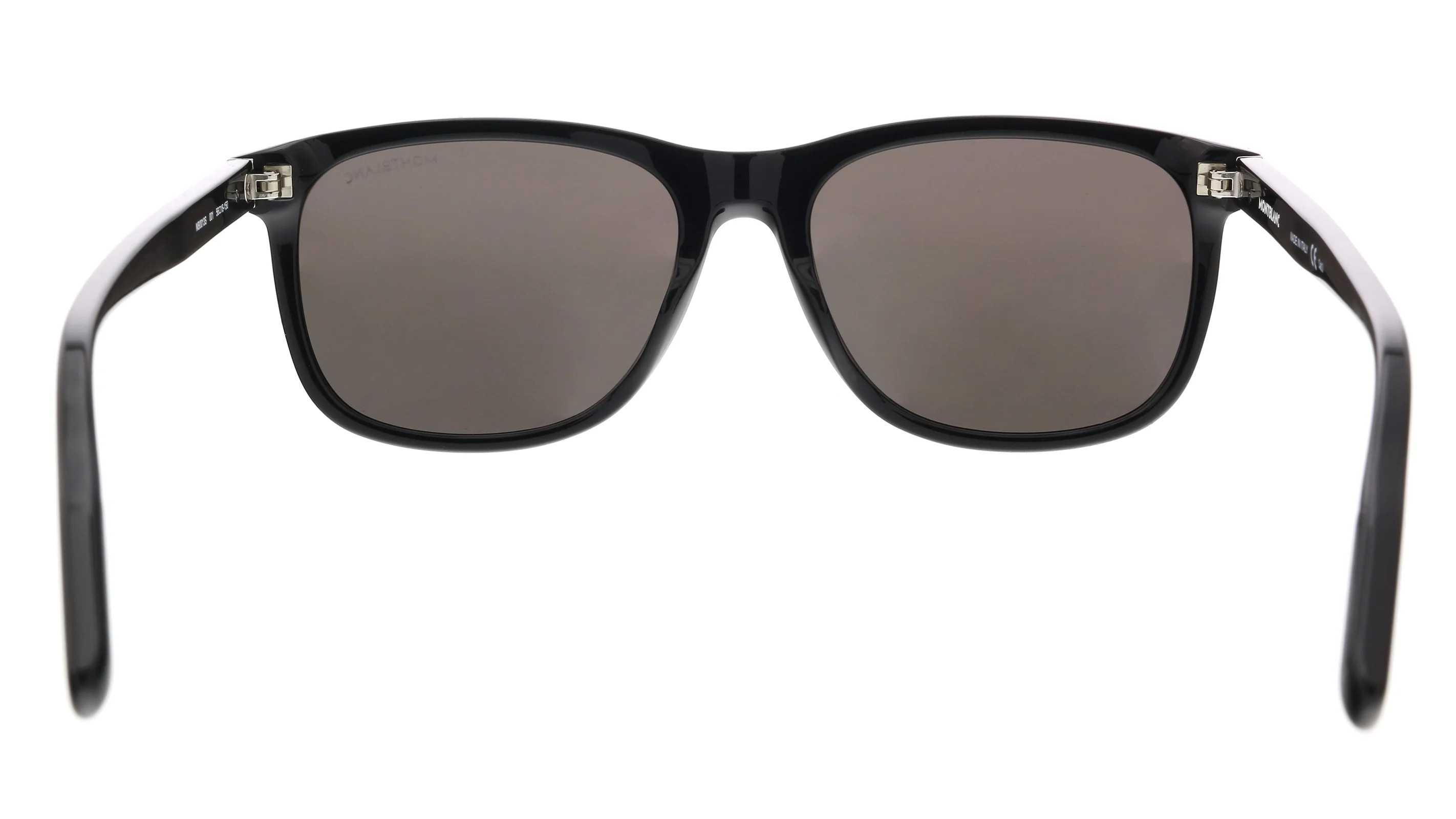 Montblanc Grey Square Men's Sunglasses MB0013S 001 56