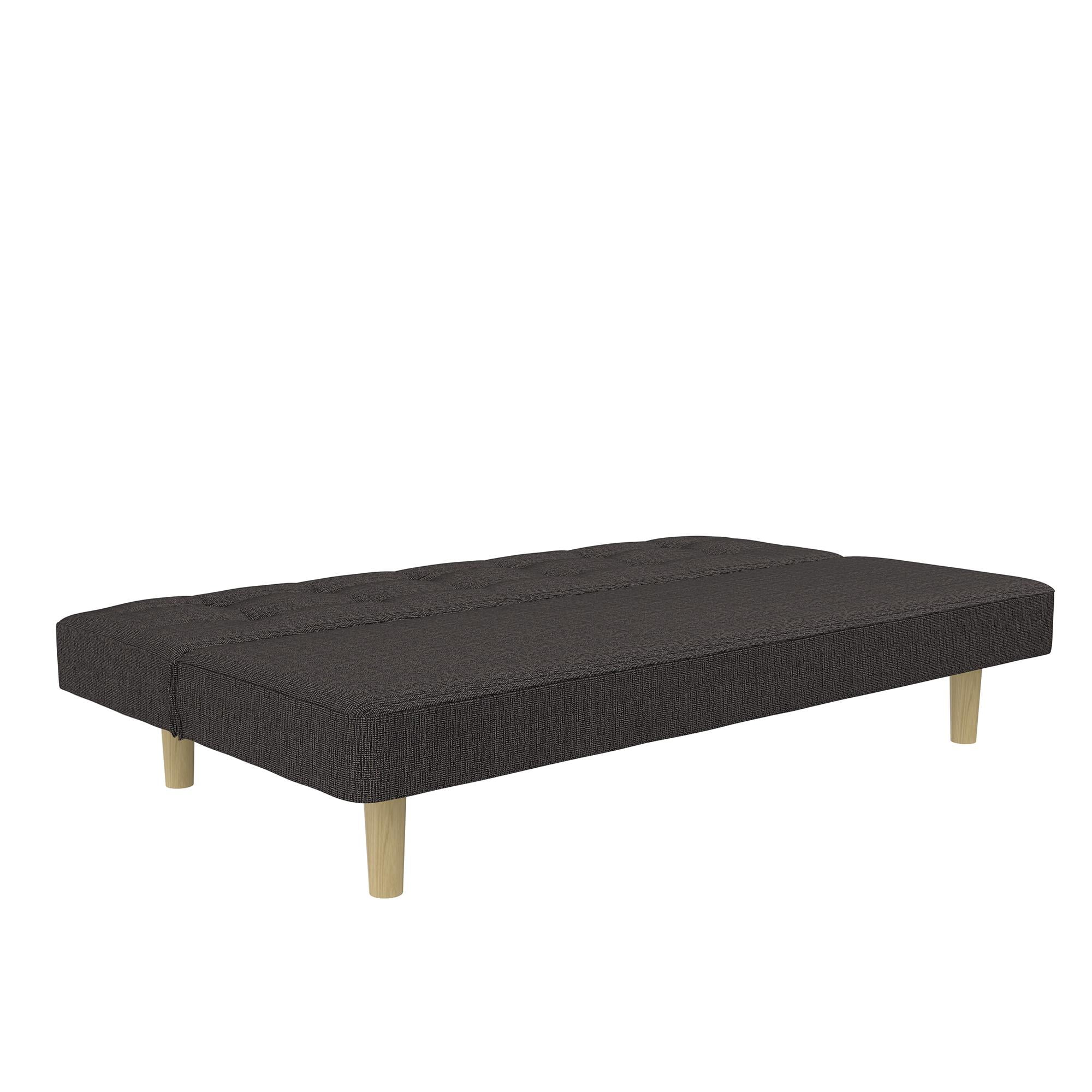 Queer Eye Tamlin Futon, Couch and Sleeper, Gray Linen