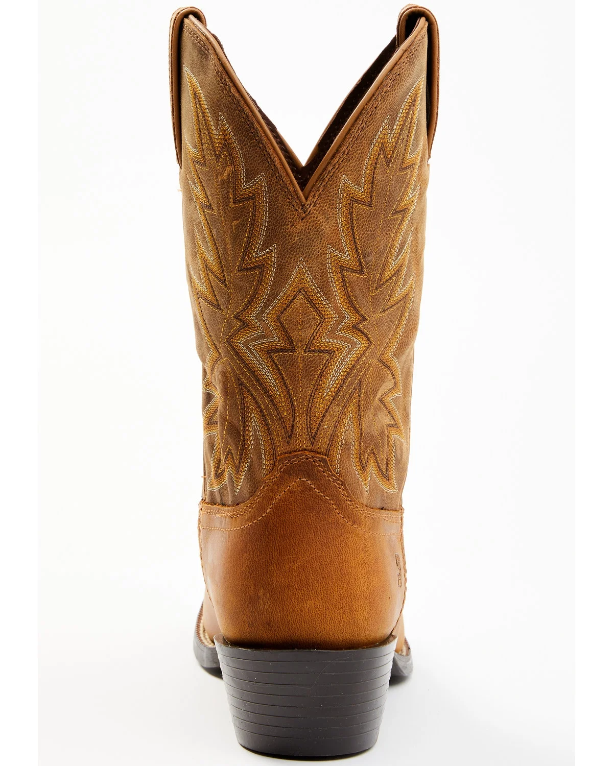 Durango Men's Westward Roughstock Western Boot Broad Square Toe Tan 13 D(M) US