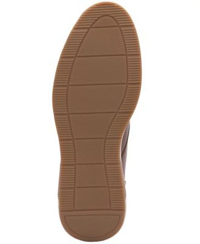 VINCE CAMUTO Mens Brown Comfort Soleh Round Toe Lace-Up Leather Chukka Boots 12 M