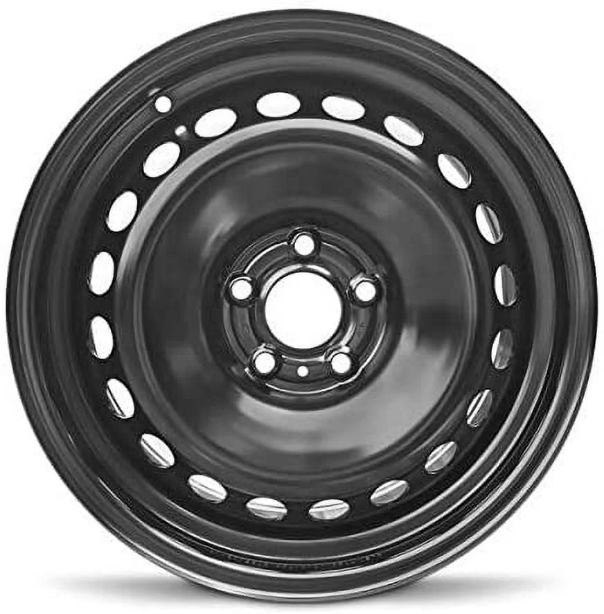 17 Inch Wheel for 2013-2020 Hyundai Elantra 5 Lug Black Steel Rim