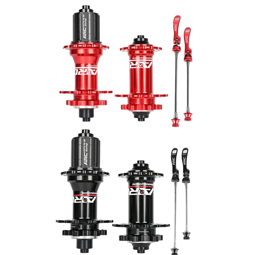 ARC Bike Hub Front Rear, HG 8 11 Speed, 36 Holes Disc Brake Hubs, Quick Release Lever Included