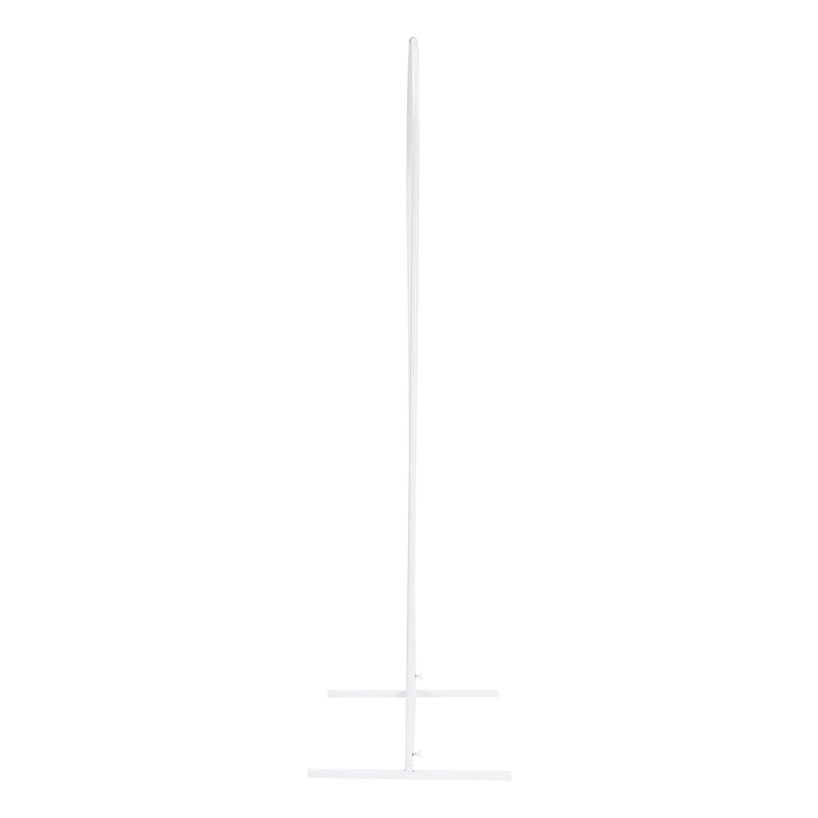 6ft Beige Wedding Arch Backdrop Stand Gold White Metal Arch Backdrop Stand 180cm