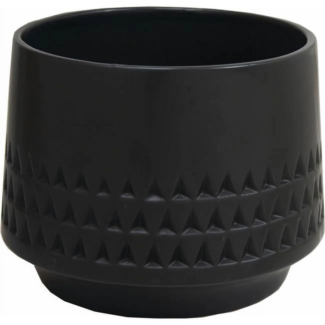 AI-CE10OSGB-Q02 Matte Black Oslo Copenhagen Planter - Set of 2