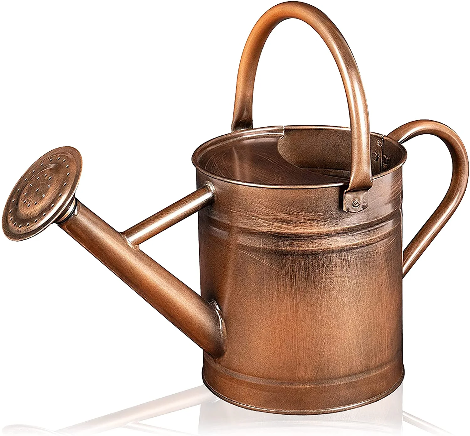 Metal Watering Can - 81 oz Copper Watering Can with Removable Spout - Galvanized Indoor Watering Can - Bonsai Watering Can for Outdoor - Decorative Small Watering Cans for House Plants