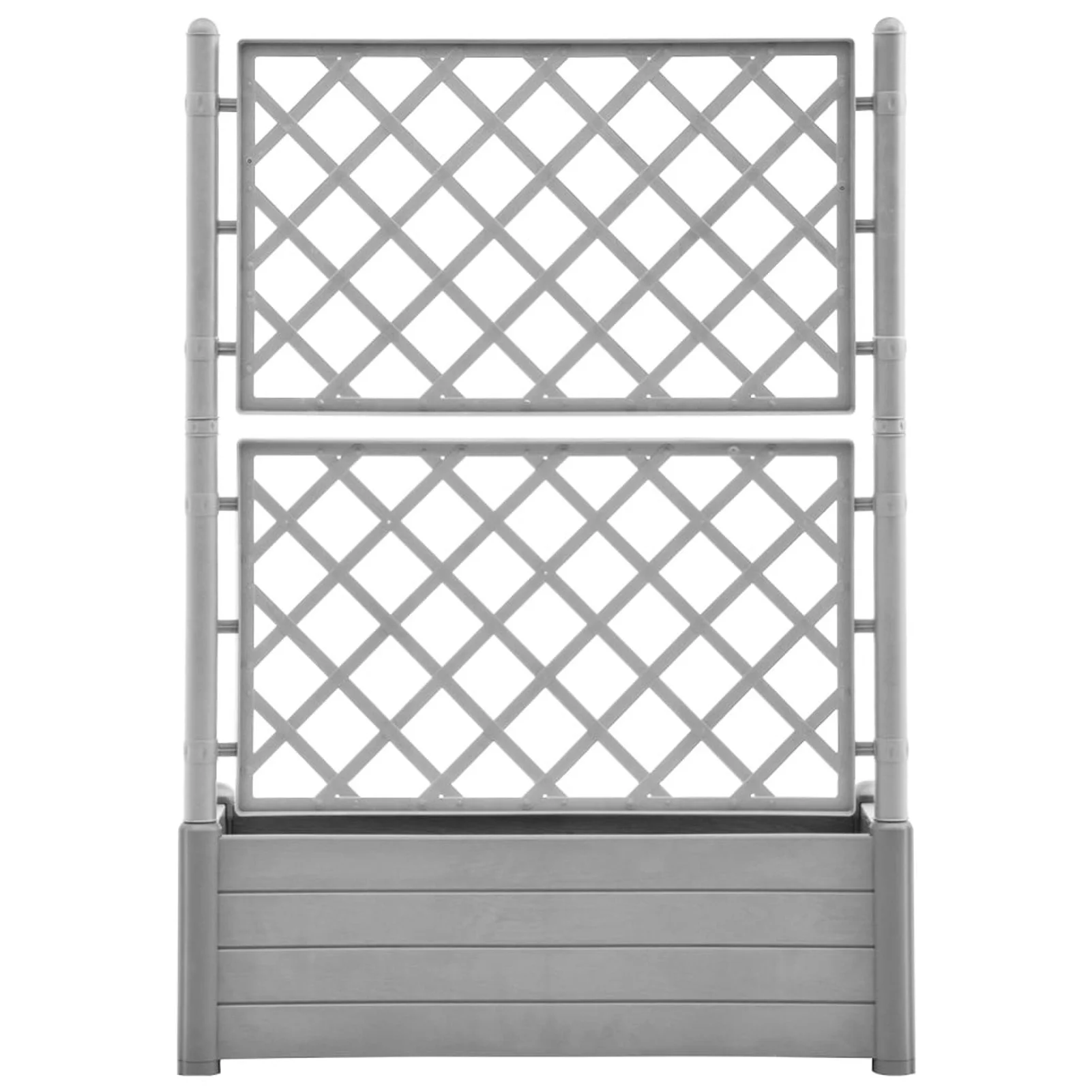 Anself Garden Planter with Trellis 39.4