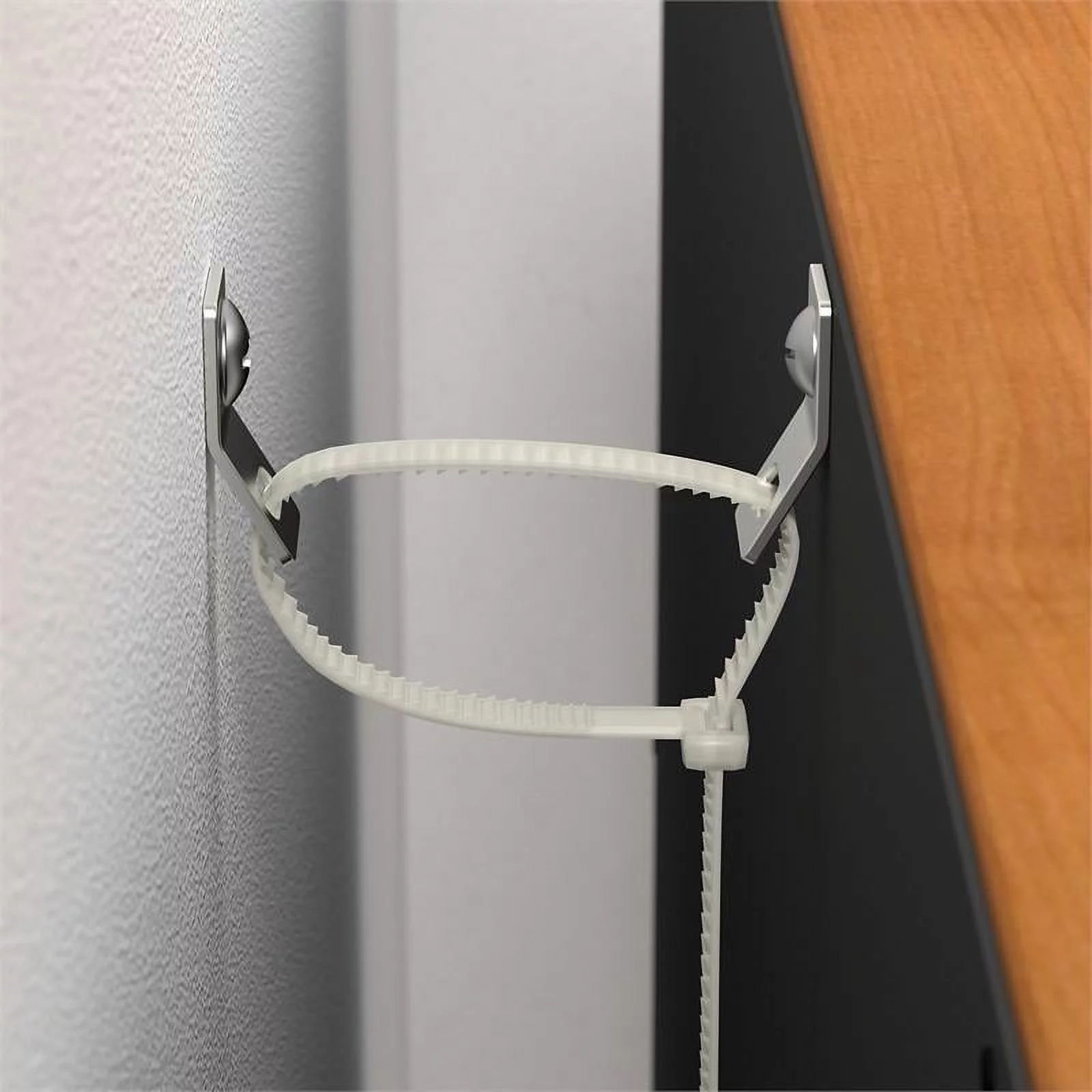 Pemberly Row Tall 5 Shelf Bookcase in Natural Cherry - Engineered Wood