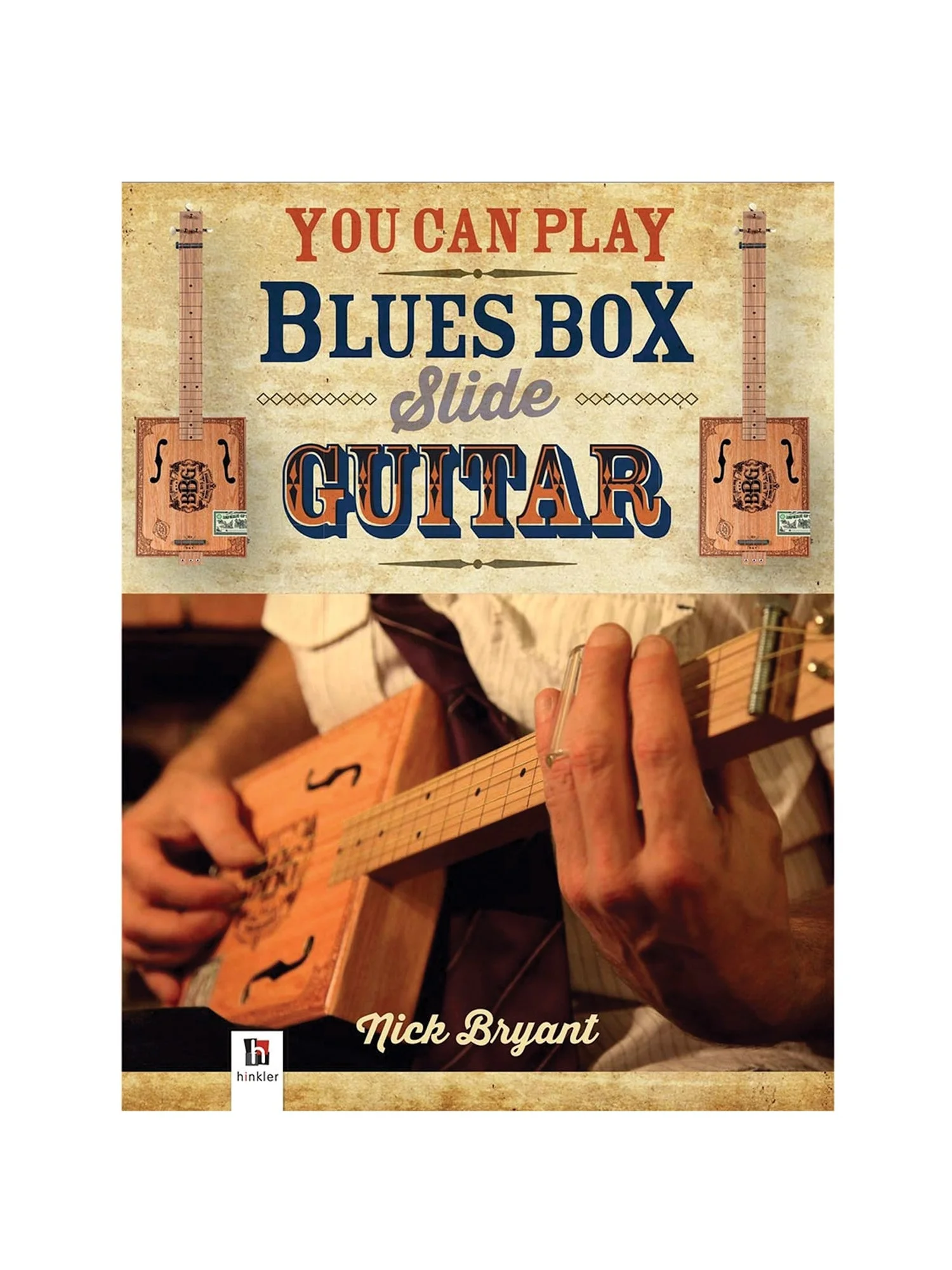 The Electric Blues Box Slide Guitar with Guitar Slide Instruction Book and DVD