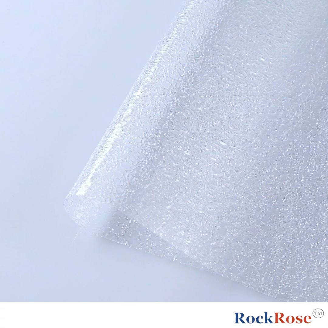 Rockrose Privacy Window Film Lightly Frosted Static Cling 17.7