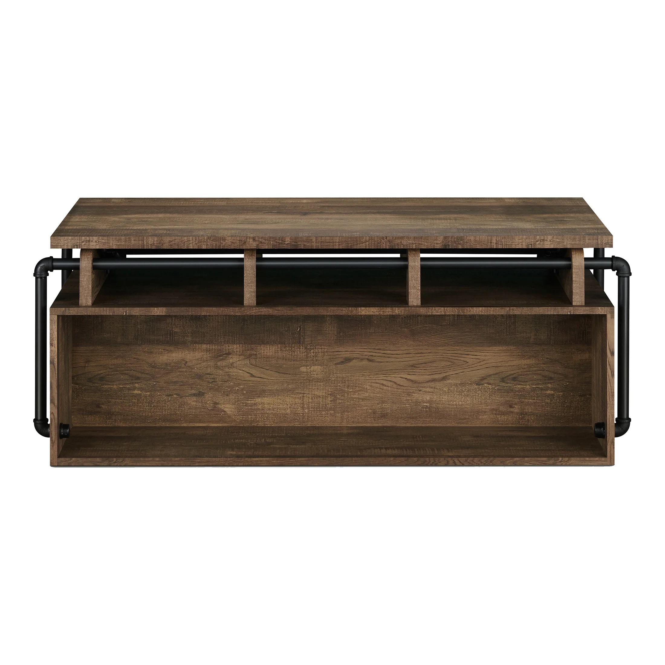 Furniture of America Junis Lift-top Coffee Table, Reclaimed Oak
