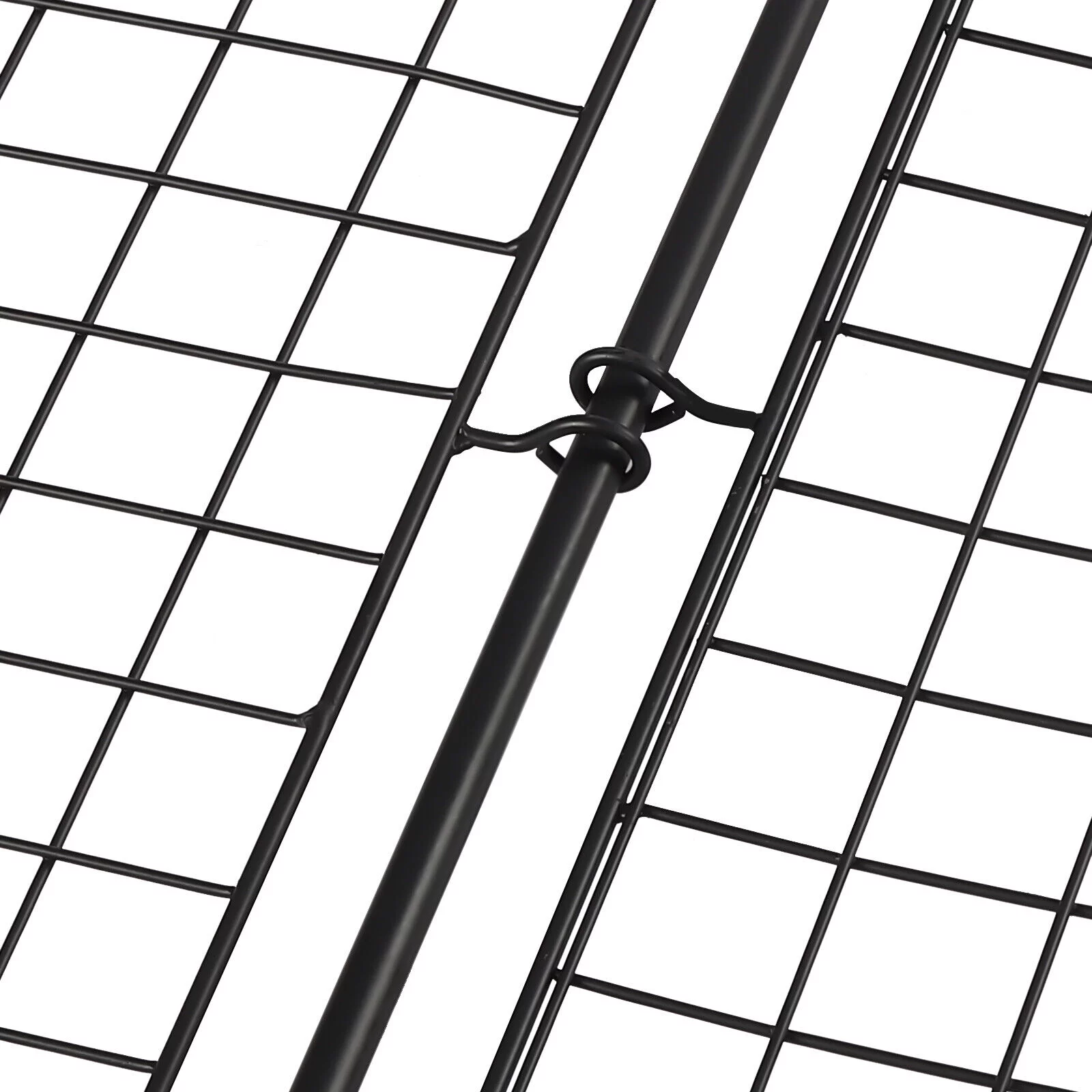 Miumaeov Garden No Dig Metal Garden Fence with Metal Gate Bundle Barrier 4 Panels+1 Gate