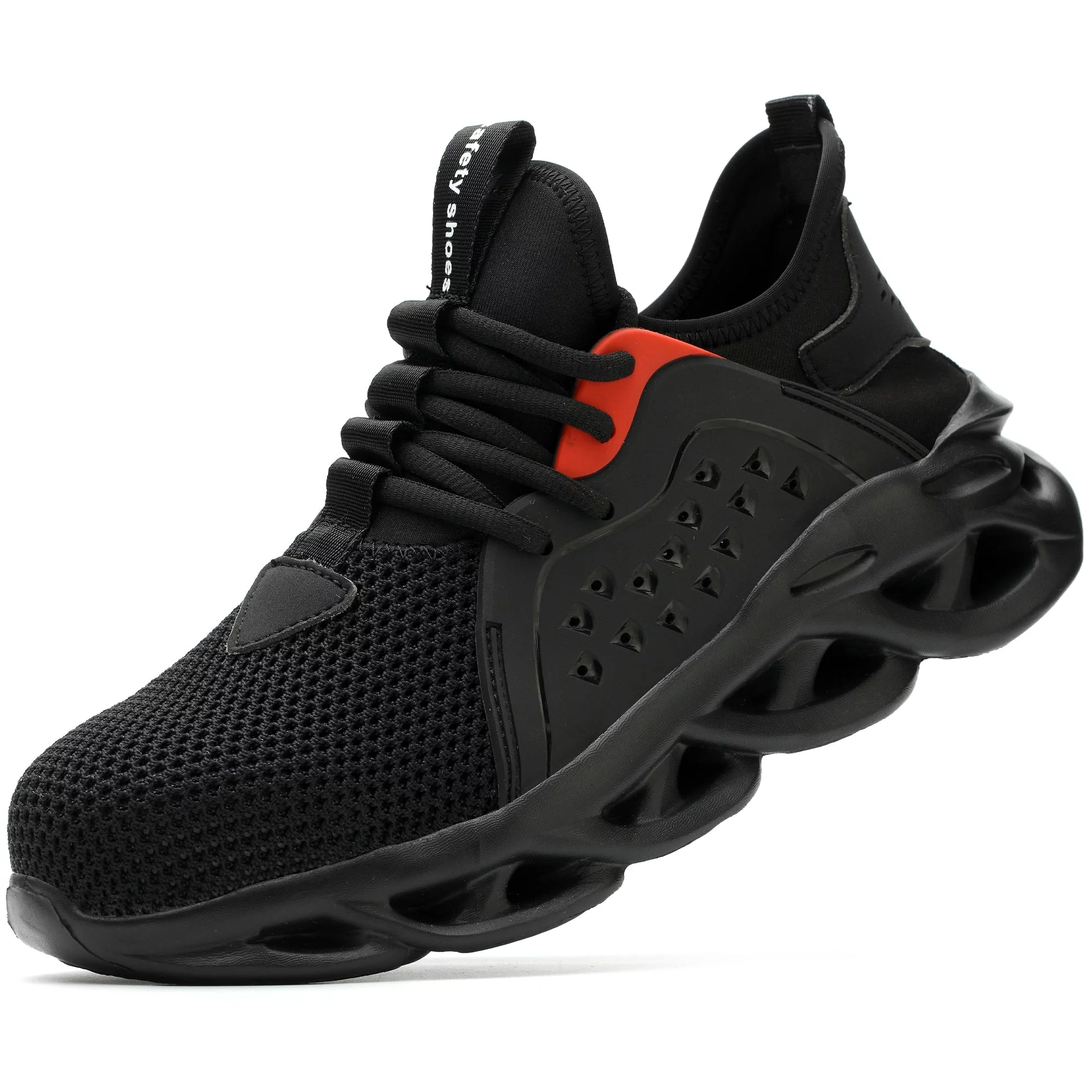 Tanleewa Work Safety Shoes for Men Steel Toe Sneakers Shoe Size 5