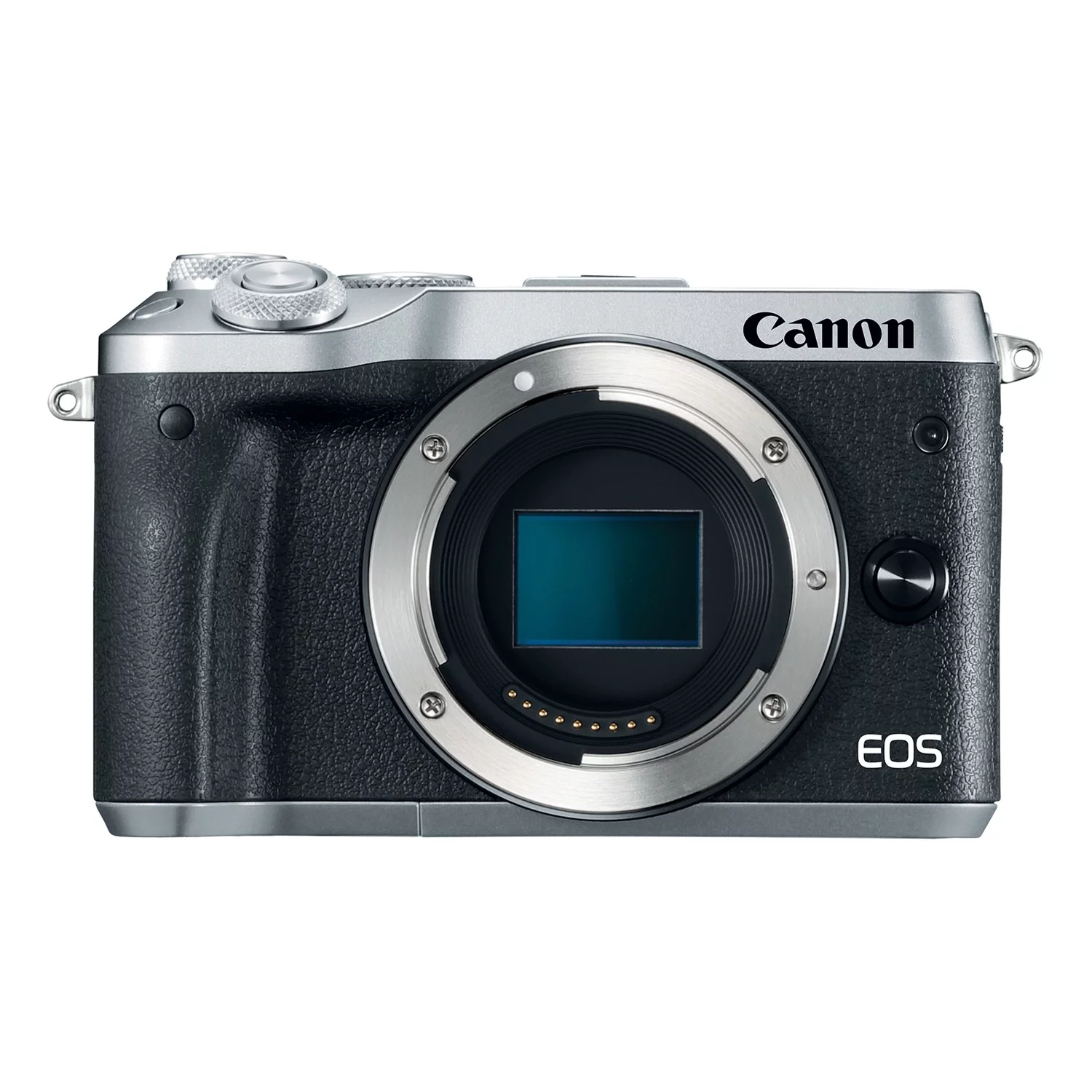 Canon EOS M6 Mirrorless Digital Camera (Body Only, Silver) 1725C001