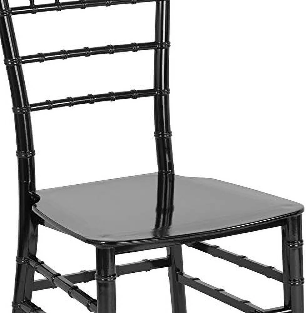 ZFGSUIJN White Stackable Resin Chiavari Chair