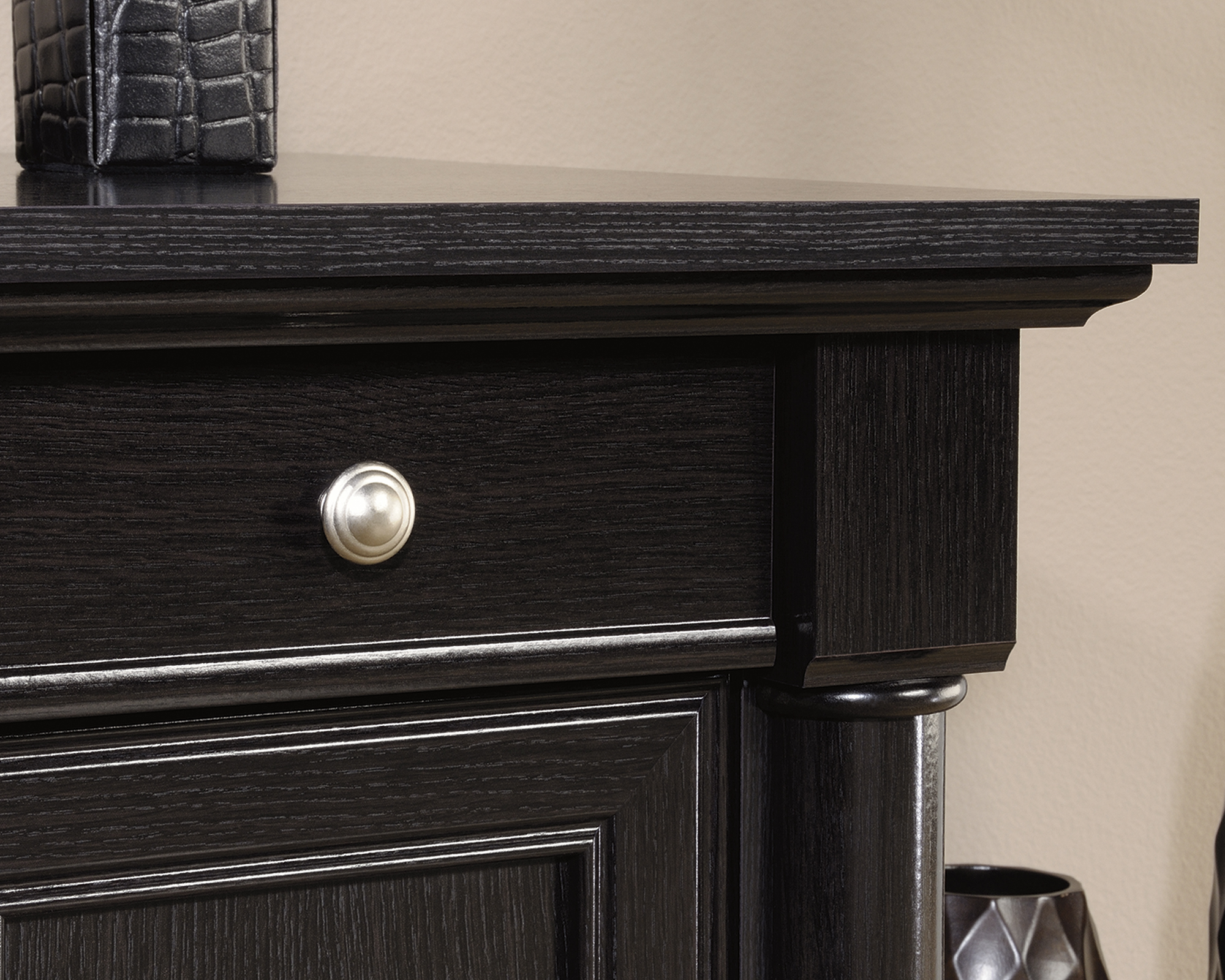 Palladia L-Shaped Desk Wind Oak