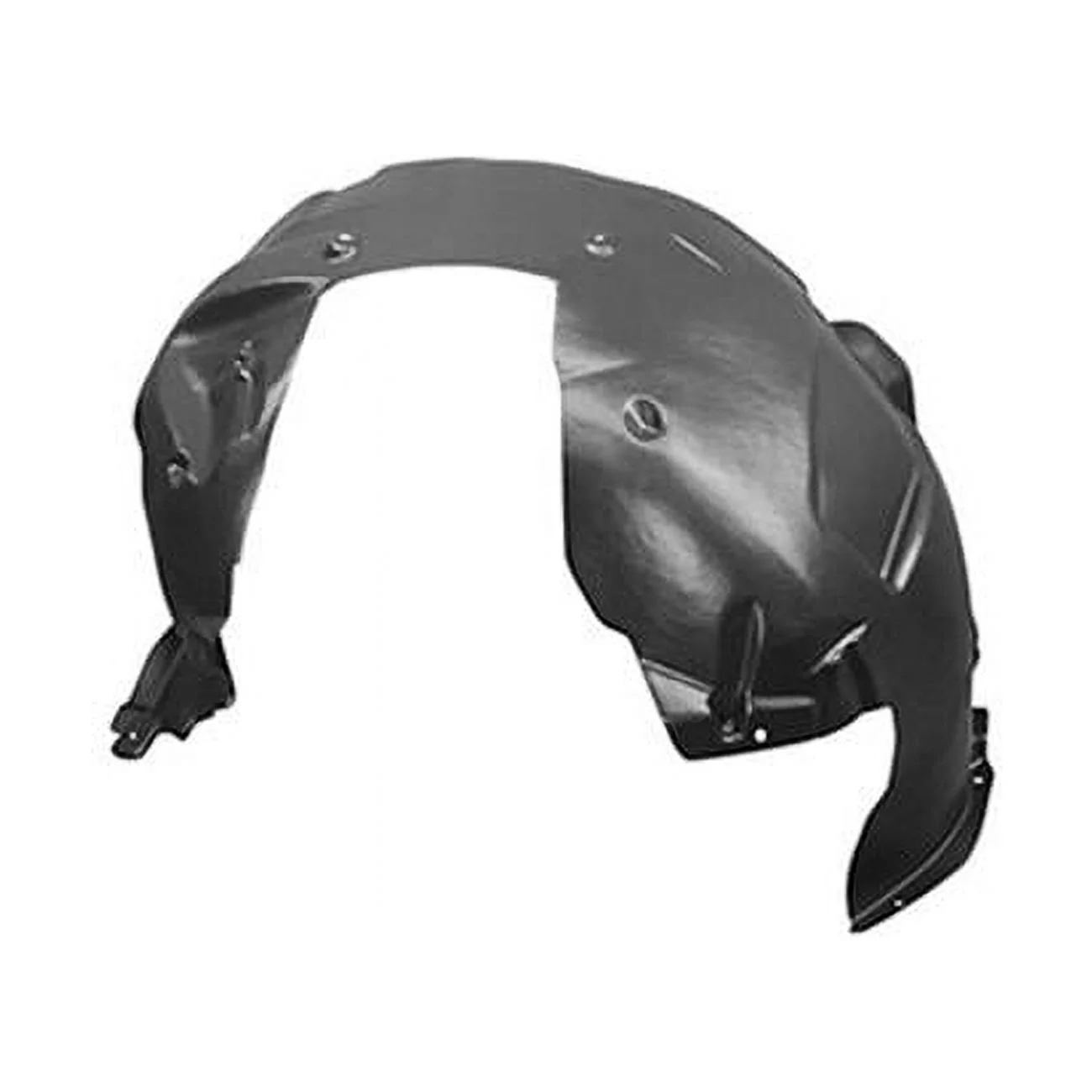 Left Hand Front Fender Inner Panel Without High Performance Package for 2015-2017 3.7L-5.0L Ford Mustang Capa