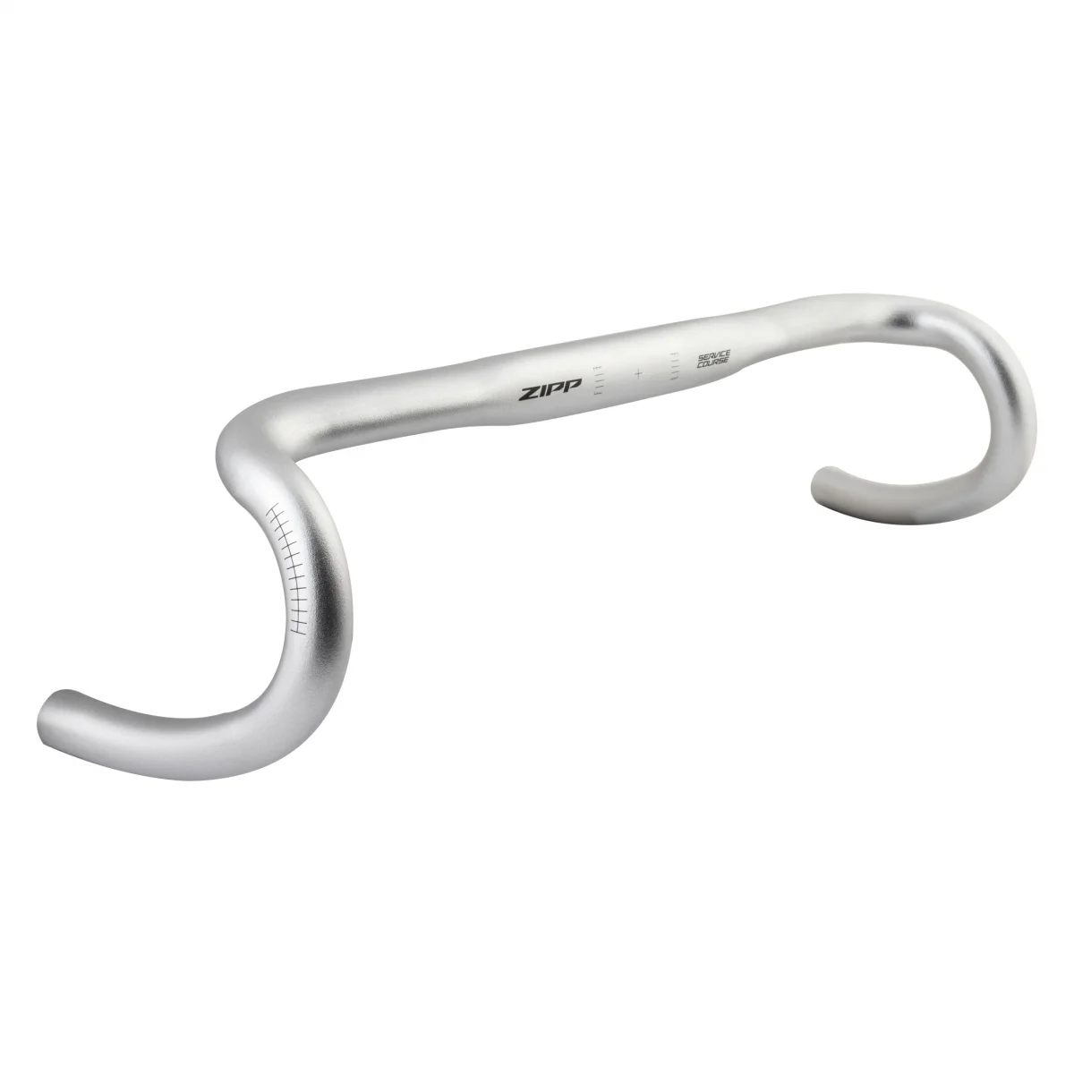 Zipp Service Course 70 XPLR Drop Handlebar 31.8mm Clamp 44cm Silver Aluminum
