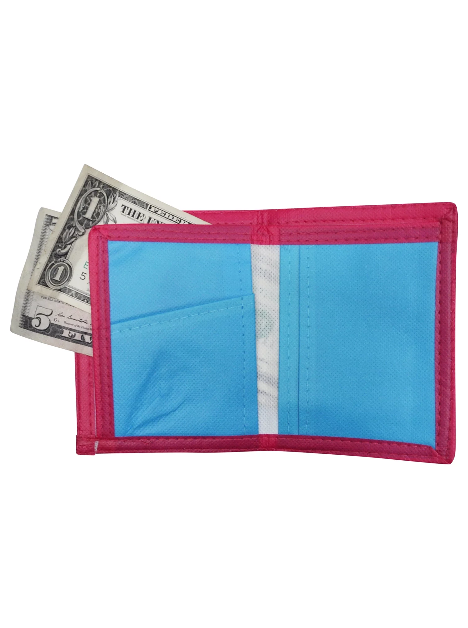 Disney Children's Minnie Mouse Bi-Fold Wallet Pink