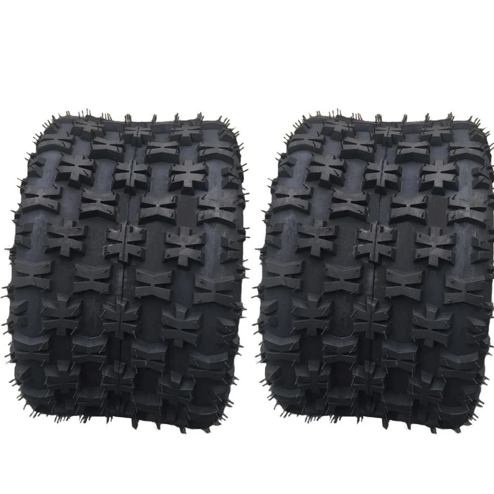 Ktaxon Ktaxon Set of 2 18x10.00-8 ATV Tires, 4PR All Terrain ATV/UTV Tires, Tubeless
