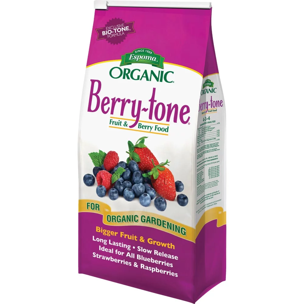 1 PK, Espoma Organic Berry-tone 4 Lb. 4-3-4 Dry Plant Food