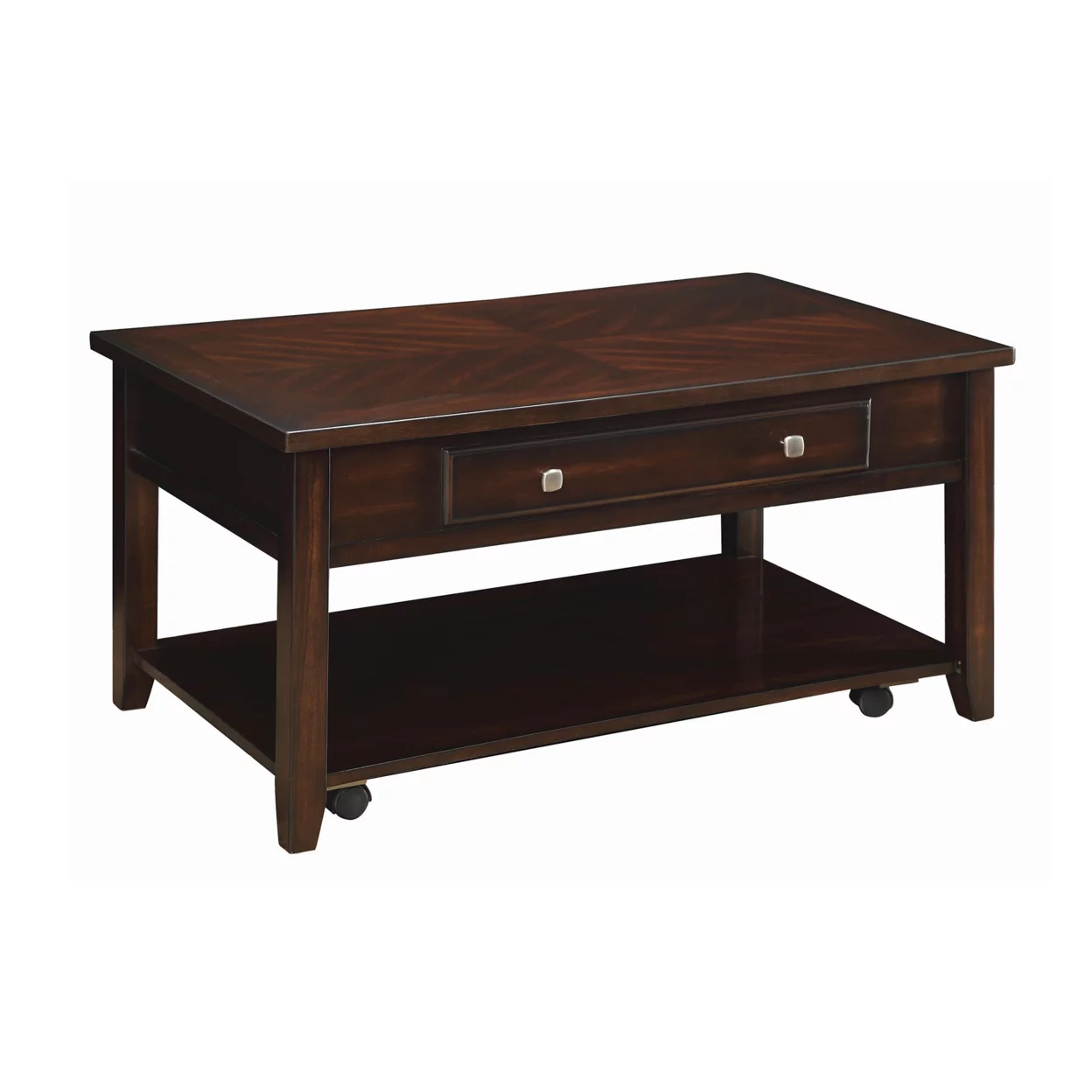 Bradford Rectangular Lift Top Coffee Table Walnut
